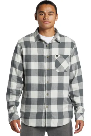 Quiksilver Overhemd met lange mouwen BUFFALO CLASHORT SLEEVEIC FLANNEL