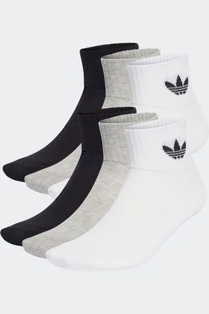 adidas Sportsokken MID ANKLE SCK 6 Enkelhoge sokken in trefoil stijl, 6-pack (6 paar)