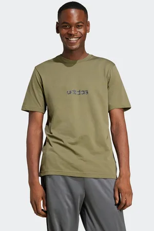 adidas T-shirt M C CAMO LIN T