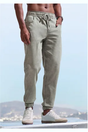 john devin Joggingbroek Joggpants met elastische band van zachte stretchkwaliteit