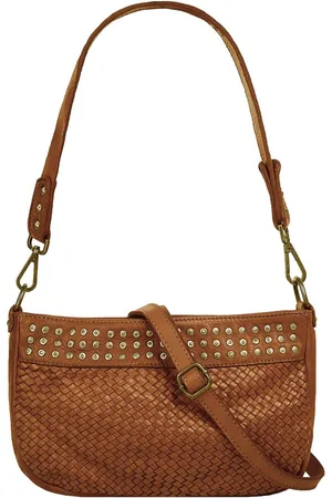 Samantha Look Schoudertas echt leer, made in italy
