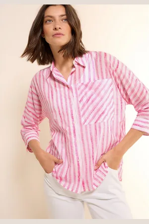 CECIL Overhemdblouse met streepdessin
