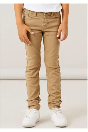 NAME IT Skinnybroek NKMTHEO XSLIM TWI PANT 1111-TP NOOS