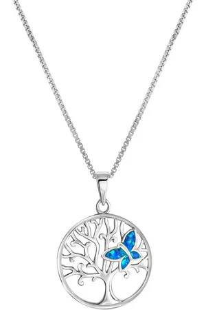 Firetti Ketting met hanger Sieraad cadeau zilver 925 halssieraad halsketting Venetiaanse boom