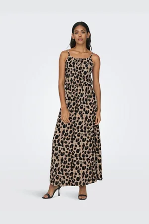 ONLY Maxi-jurk ONLWINNER S/L MAXI DRESS NOOS PTM
