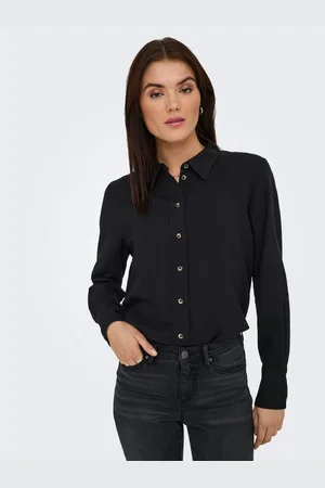 JDY Overhemdblouse SAY L/S LINEN LOOSE SHIRT WVN NOOS