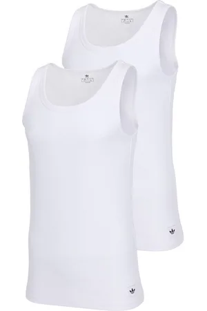 adidas Muscle-shirt met subtiel merklogo aan de zoom (Set van 2)