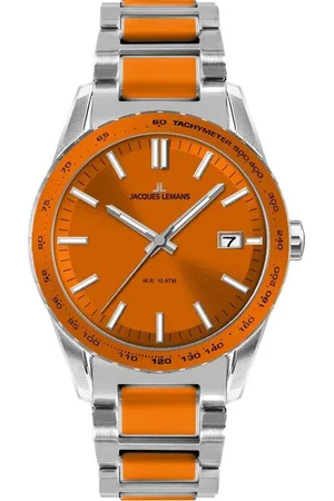 Jacques Lemans Kwartshorloge Liverpool, 1-2060L Horloge, herenhorloge, dameshorloge, roestvrijstalen band, tot 10 bar waterdicht.