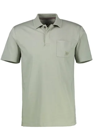 Lerros Poloshirt met geborduurd logo