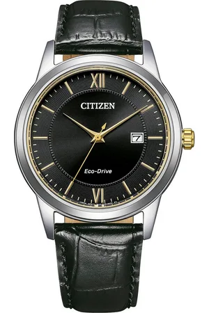 Citizen Solarhorloge Horloge, herenhorloge, leren band, analoog, dag
