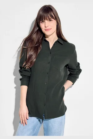 CECIL Klassieke blouse met borstzak