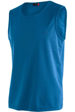Maier Sports Functioneel shirt Peter Heren rondhals tanktop, pique outdoor-shirt, sneldrogend