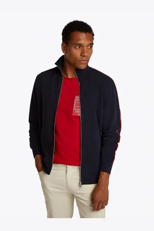 Tommy Hilfiger Sweatvest GLOBAL STRIPE STAND COLLAR