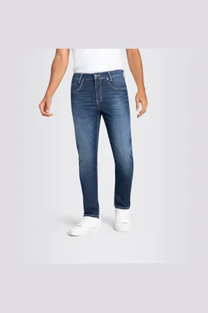 Mac Slim fit jeans Arne-Pipe light smalle figuuraccentuerende snit