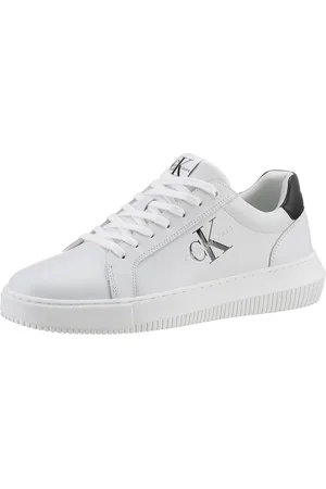 Calvin Klein Plateausneakers SEAMUS 20L vrijetijdsschoen, lage schoen, veterschoen met contrast bies
