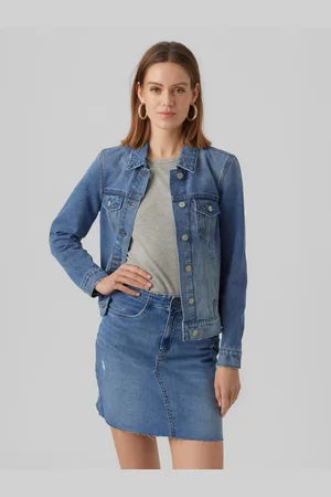 VERO MODA Jeansjack VMZORICA LS DENIM JACKET MIX NOOS