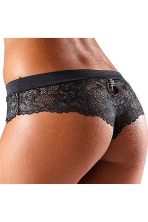 Lascana Stringpants met strassteentjes