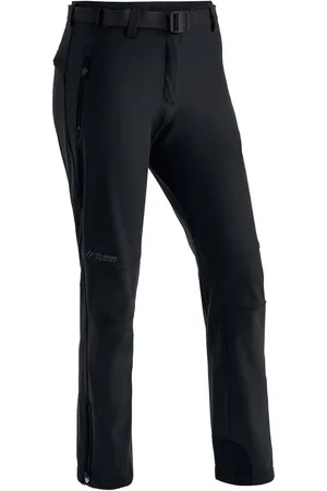 Maier Sports Functionele broek Tech Pants W Warme softshell-broek, elastisch en winddicht