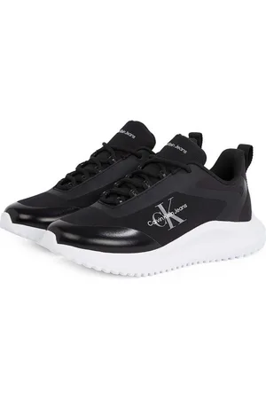 Calvin Klein Sneakers EVA RUNNER LOW LACE MIX ML WN vrijetijdsschoen, lage schoen, veterschoen met lichte loopzool