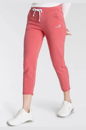KangaROOS Joggingbroek in 7/8-lengte met logoprint