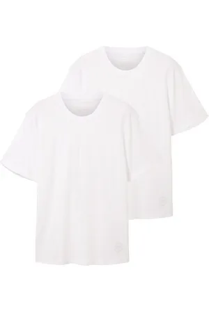 TOM TAILOR T-shirt unikleur (set, 2-delig)