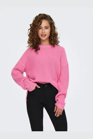 ONLY Trui met ronde hals ONLLUNA LS O-NECK PULLOVER KNT NCA