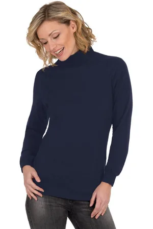 Trigema Colshirt ski- en sportcoltrui met lange mouwen (1-delig)