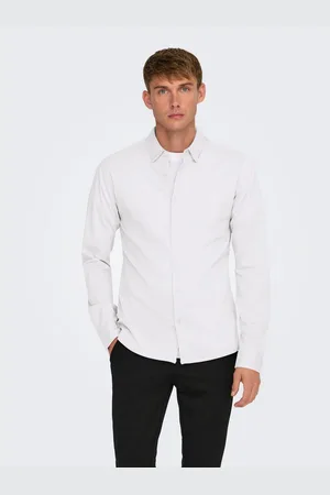 Only & Sons Overhemd met lange mouwen ONSROBIN B/U LS STRETCH SHIRT NOOS