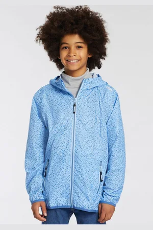 CMP Regenjack KID G JACKET RAIN FIX HOOD Waterdicht & winddicht & snel drogend & voor kinderen (1 stuk)