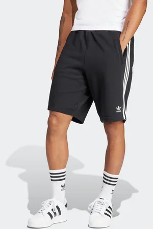 adidas Short 3-STRIPE SHORT Drie-strepen sweat shorts van zacht french terry materiaal (1-delig)