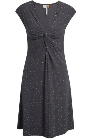 Ragwear Shirtjurk Comfrey Uitsnede met knoopdetail en decoratieve knopen