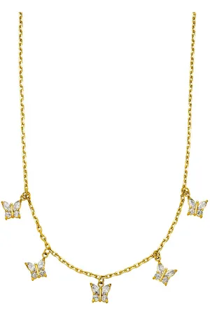 Purelei Ketting met hanger Sieraden cadeau vlinder, 22211-Halsketting-Vlinder