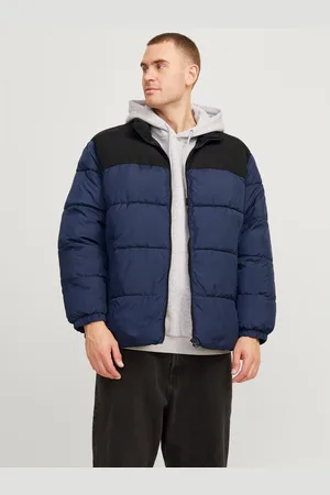 JACK & JONES Gewatteerde jas JJMOON STAND COLLAR PUFFER PLS