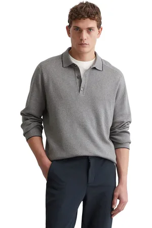 Marc O’ Polo Trui met polokraag elegante, dicht gebreide milano-structuur