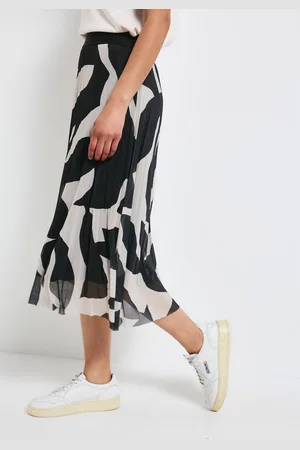 Street one Plissérok met elastische taille