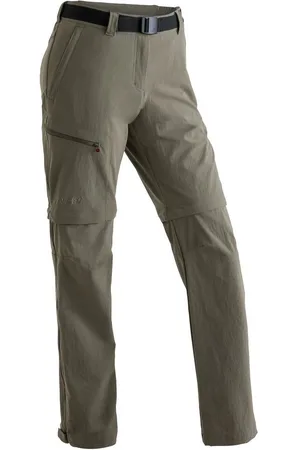 Maier Sports Functionele broek Nata Dames wandelbroek, afritsbare outdoorbroek, 3 zakken, regular fit