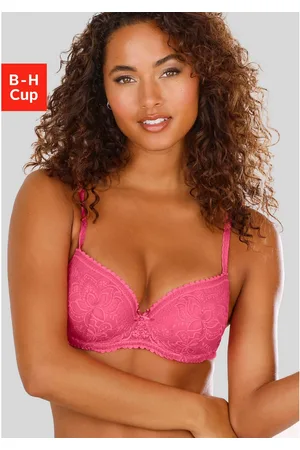 Lascana Bh met steuncups Luciana van fijn kant, dessous