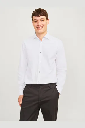 JACK & JONES Overhemd met lange mouwen JPRBLAPARKER DETAIL L/S SHIRT NOOS