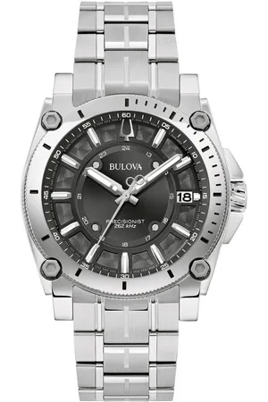 BULOVA Kwartshorloge 96B416 Horloge, herenhorloge, roestvrijstalen band, saffierglas, datum