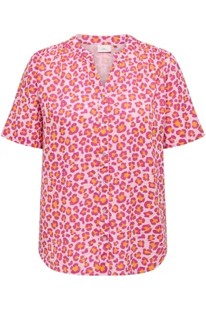 ONLY Blouse met korte mouwen CARTHYRA LIFE S/S BUTTON TOP WVN