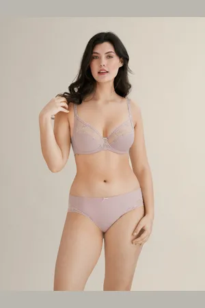 Conturelle Beugel-bh Mille Fleurs Decoratieve buitenband in high-apex-look is lengteverstelbaar