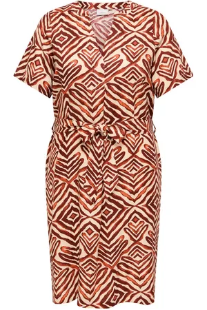 ONLY Zomerjurk CARSHILLA 2/4 KNEE DRESS VIS AOP BS