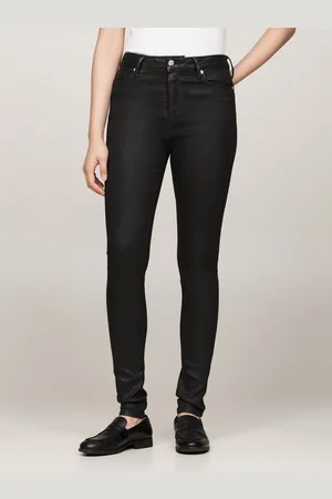 Tommy Hilfiger Skinny fit jeans HARLEM U SKINNY HW CAL met logo-badge
