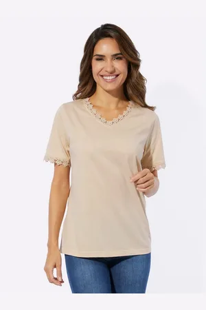 Classic Basics Shirt met V-hals Shirt (1-delig)
