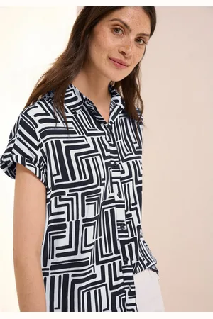 CECIL Blouse met korte mouwen