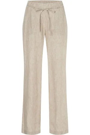Mac Linnen broek CHIARA BELT