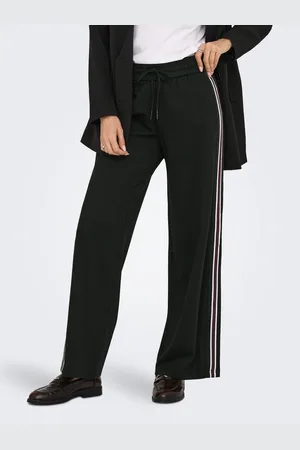 ONLY Joggingbroek ONLPOPTRASH-TADIA MW X-WIDE TAPE PNT