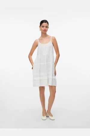 VERO MODA Jurk met bandjes VMPRETTY SHORT SINGLET DRESS WVN GA NOOS