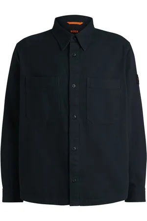 HUGO BOSS Overhemd met lange mouwen Lerato_M in oversized fit