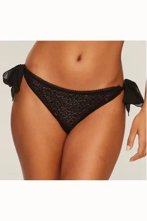 vivance collection Slip ANNA van subtiel transparant soft-mesh in leoprint, sexy lingerie